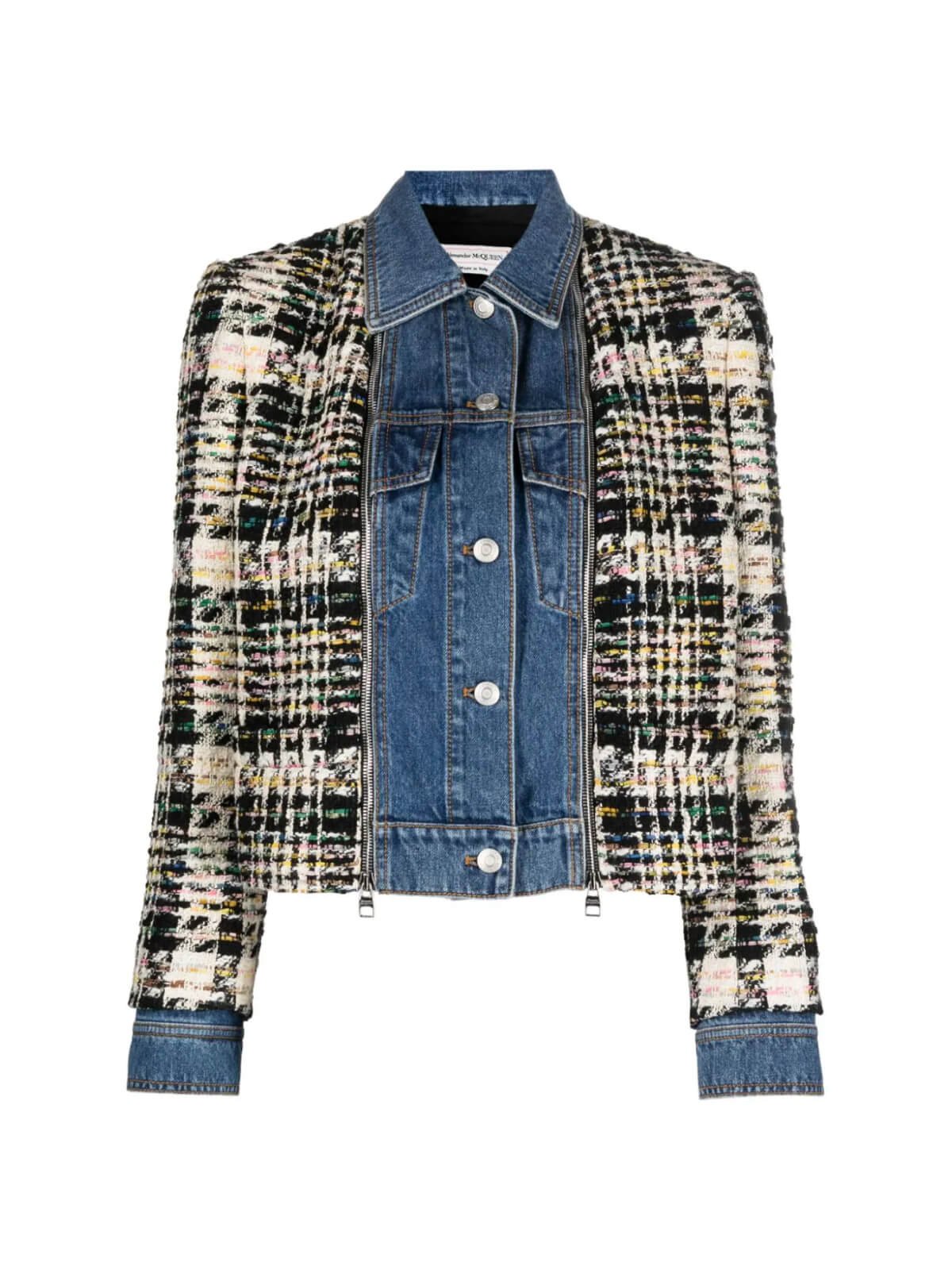 Hybrid Box Fit Tweed Jacket - Image 2